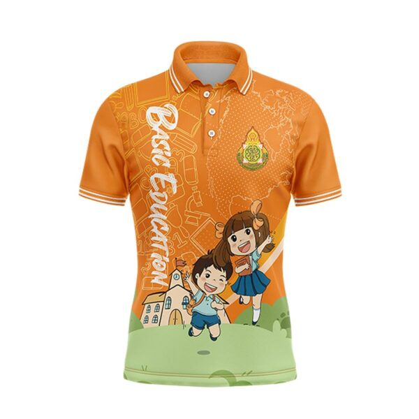 เสื้อพิมพ์ลาย สพฐ. แบบที่ 1 - Image 4