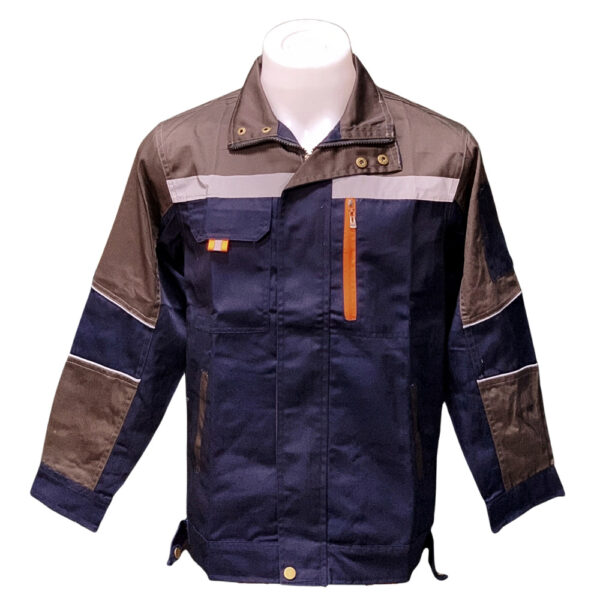 เสื้อช็อปสีทูโทนผ้าร่มแขนยาว - Image 21