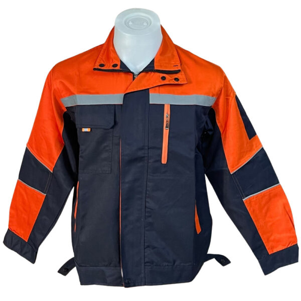 เสื้อช็อปสีทูโทนผ้าร่มแขนยาว - Image 6