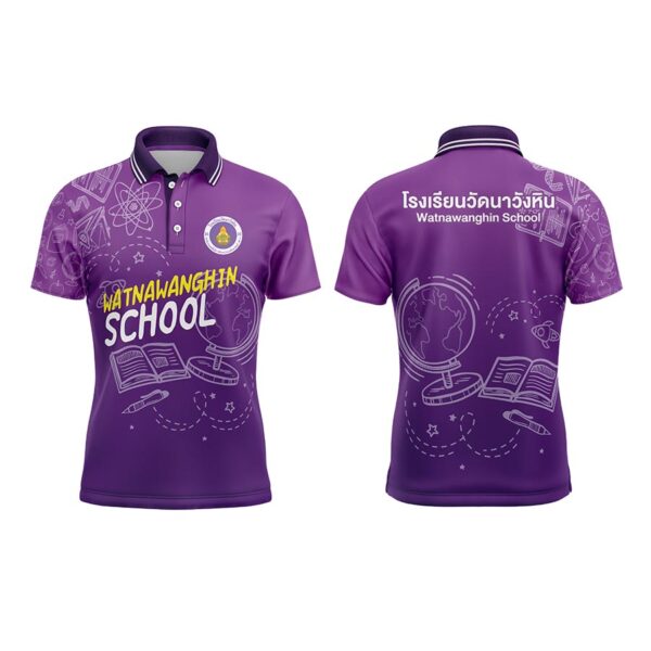 เสื้อพิมพ์ลายสั่งผลิต แขนสั้น /คอปก/คอกลม - Image 19