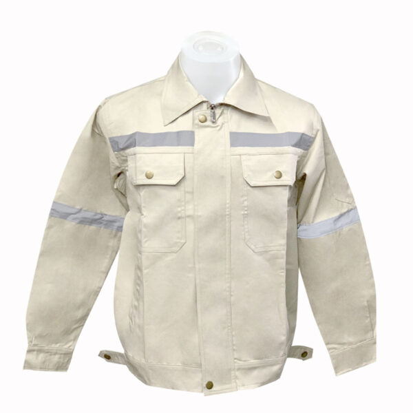 เสื้อช็อปสีพื้นแขนยาว - Image 6