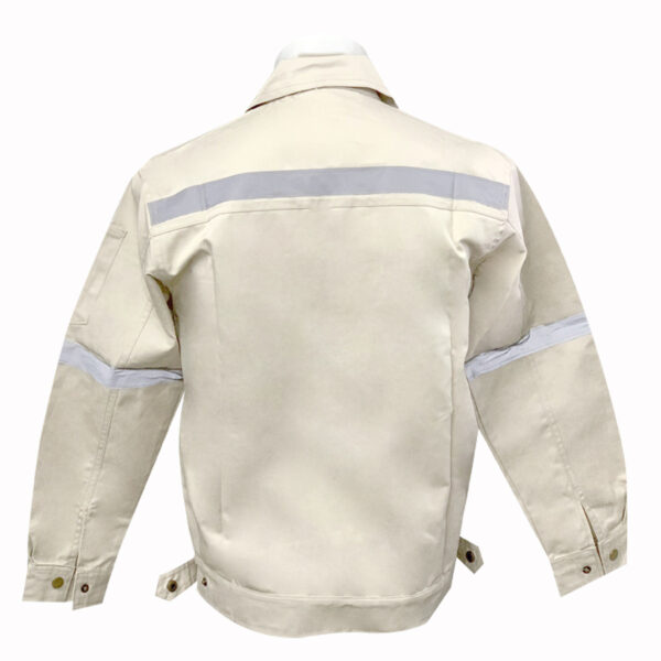 เสื้อช็อปสีพื้นแขนยาว - Image 7
