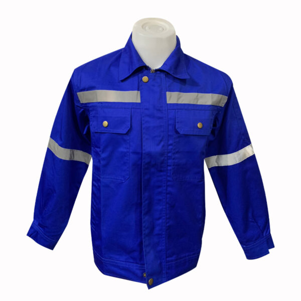 เสื้อช็อปสีพื้นแขนยาว - Image 4
