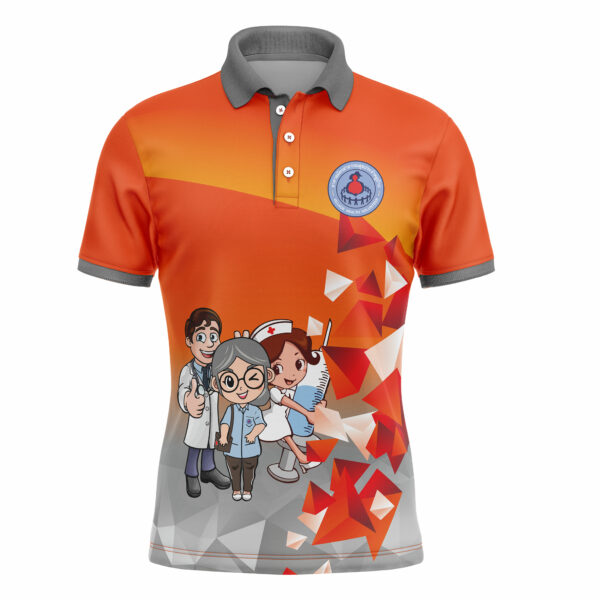 เสื้อพิมพ์ลาย อสม.แบบที่ 4 - Image 2