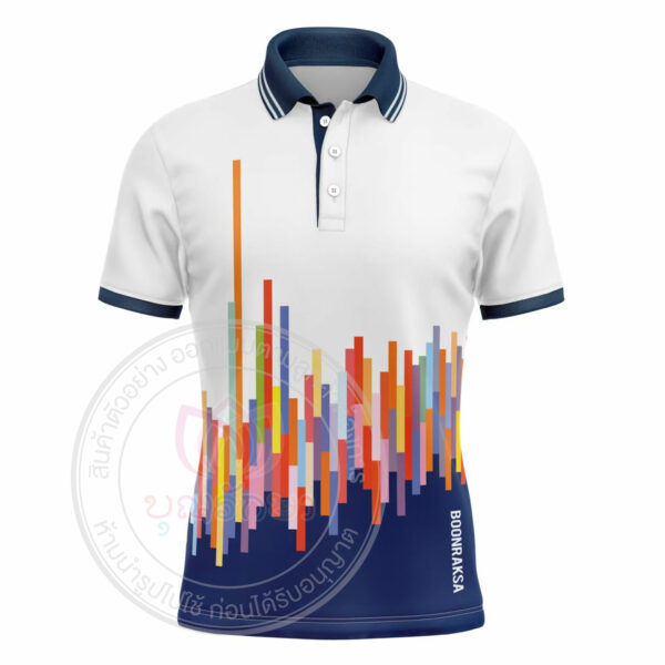 เสื้อพิมพ์ลาย ลายกราฟ - Image 2