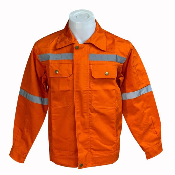 เสื้อช็อปสีพื้นแขนยาว - Image 8