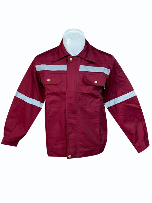 เสื้อช็อปสีพื้นแขนยาว - Image 12