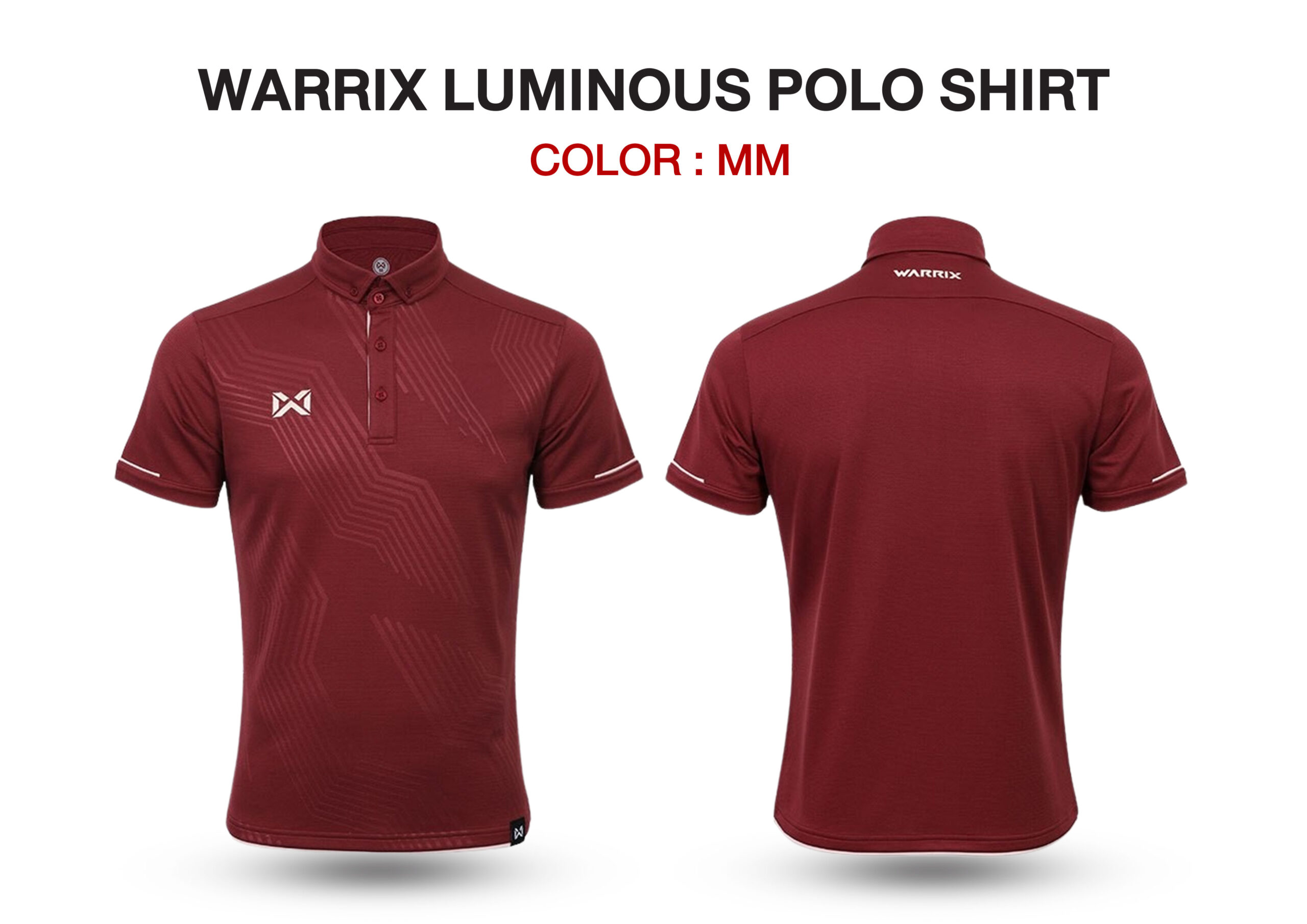 เสื้อโปโล WARRIX LUMINOUS POLO SHIRT - Image 4