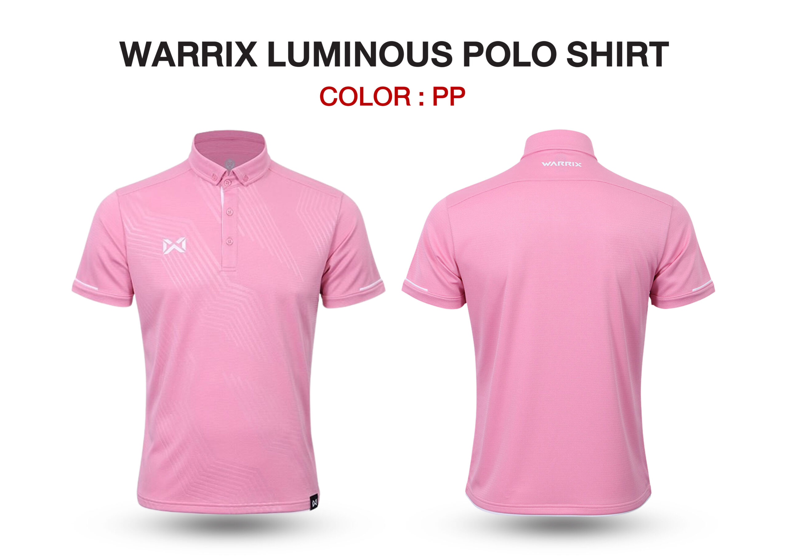 เสื้อโปโล WARRIX LUMINOUS POLO SHIRT - Image 5