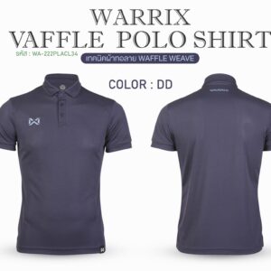 เสื้อโปโล WARRIX VAFFLE POLO SHIRT - Image 20