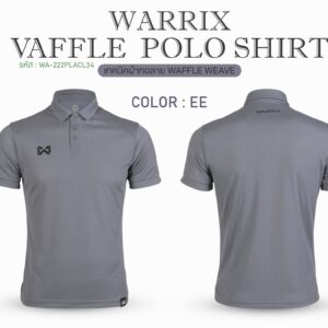 เสื้อโปโล WARRIX VAFFLE POLO SHIRT - Image 18