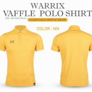 เสื้อโปโล WARRIX VAFFLE POLO SHIRT - Image 11
