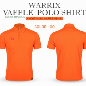 เสื้อโปโล WARRIX VAFFLE POLO SHIRT - Image 10