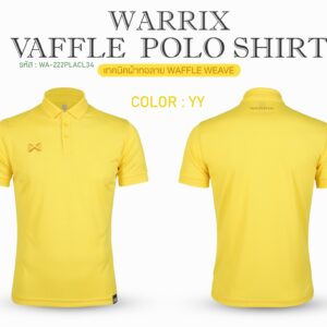 เสื้อโปโล WARRIX VAFFLE POLO SHIRT - Image 3