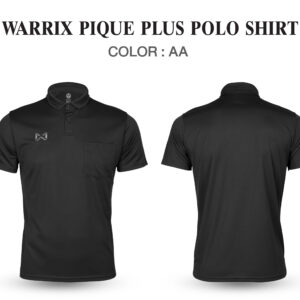 เสื้อโปโล WARRIX PIQUE PLUS POLO SHIRT (มีกระเป๋าหน้าอกซ้าย) - Image 2