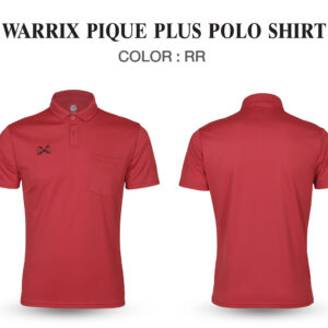 เสื้อโปโล WARRIX PIQUE PLUS POLO SHIRT (มีกระเป๋าหน้าอกซ้าย) - Image 6