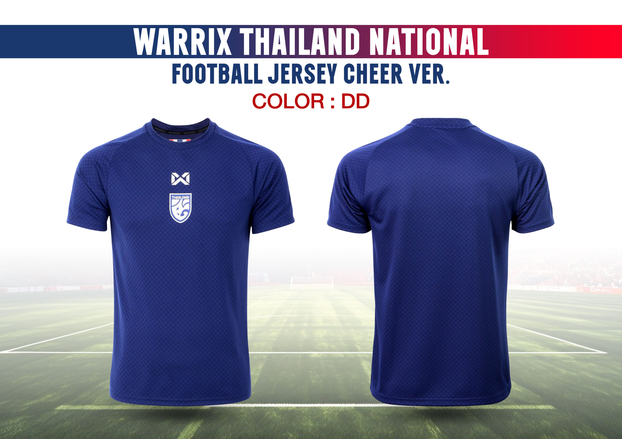 เสื้อกีฬา WARRIX THAILAND NATIONAL FOOTBALL JERSEY CHEER VER. - Image 2